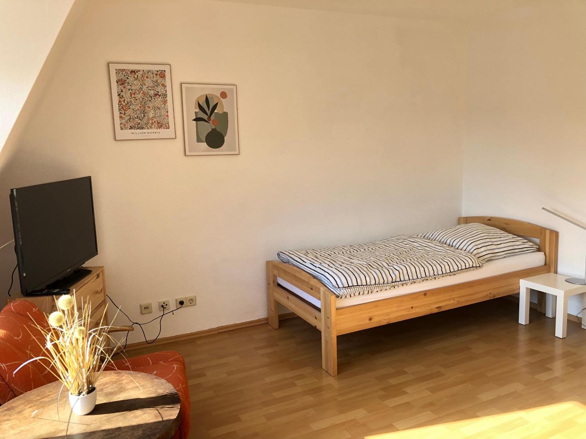 Ferienwohnung Hohe Str. Bernburg Exteriör bild