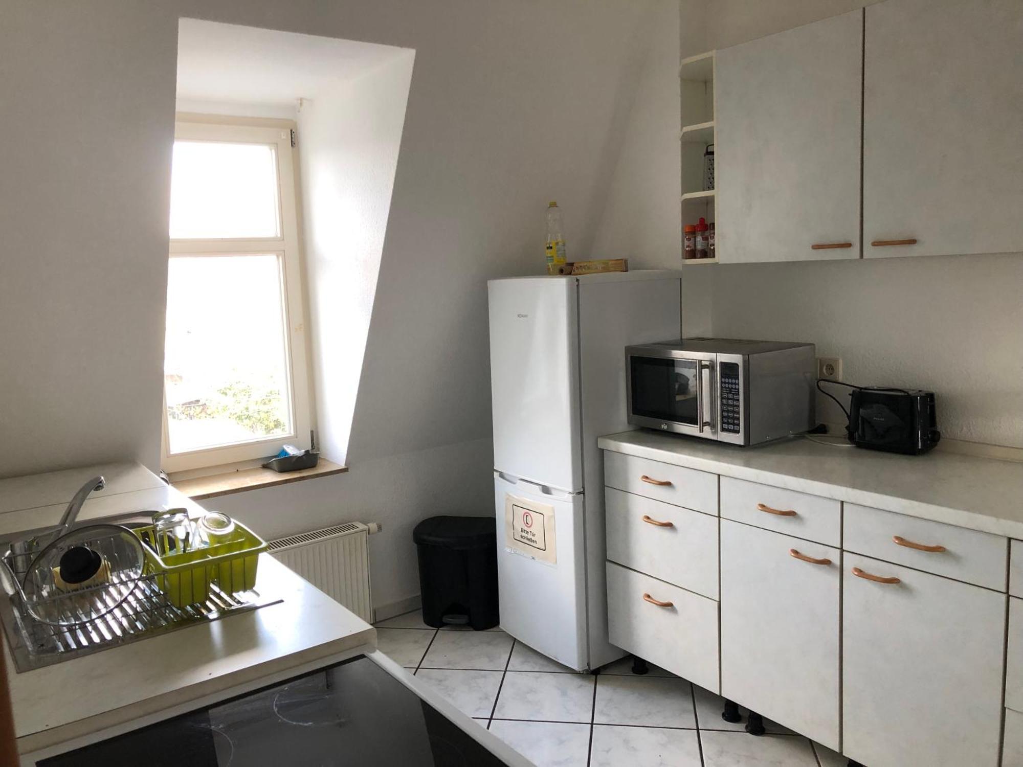 Ferienwohnung Hohe Str. Bernburg Exteriör bild